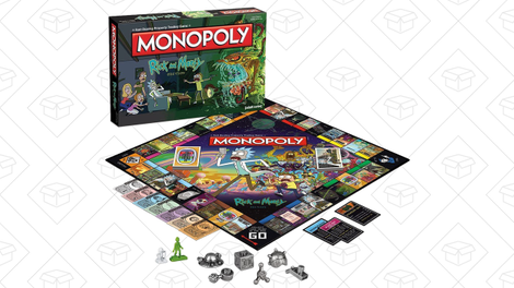 Monopoly Rick & Morty Board Game | $25 | Amazon